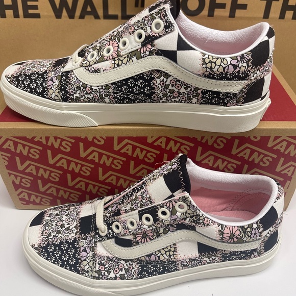 Vans Men’s Old Skool (Patchwork Firl) Marshmallow Sneakers
VN0A38G19FY - Picture 14 of 16